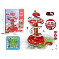HKM-127379 Car Parking Lot Toy with Music and Lights for Kids Ages 2 to 7
