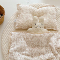 HKM-127571 Pure Cotton Double-Layer Gauze Duvet and Baby Pillow Set for Summer