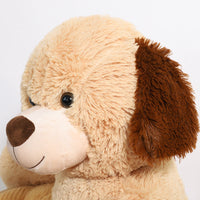 HKM-127635 Cute Puppy Plush Cushion for Kids - Soft Cartoon Dog Tatami Seat