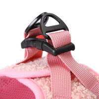 HKM-127763 Adjustable Terylene Pet Chest Strap in Pink, Gray, and Blue-Black Colors