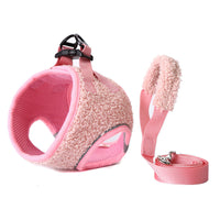 HKM-127763 Adjustable Terylene Pet Chest Strap in Pink, Gray, and Blue-Black Colors