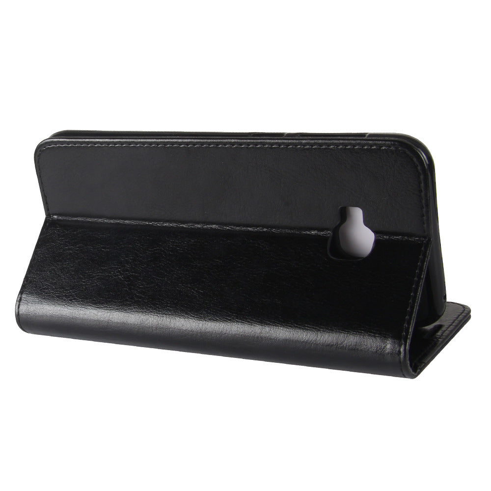 HKM-127827 Asus Zenfone 4 Selfie Pro ZD552KL Crazy Horse Print Leather Wallet Case - Multi-Color Options