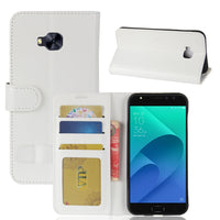 HKM-127827 Asus Zenfone 4 Selfie Pro ZD552KL Crazy Horse Print Leather Wallet Case - Multi-Color Options