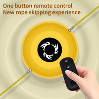 HKM-127827 Smart Electric Skipping Rope with Remote Control for Family Fitness and Outdoor Play