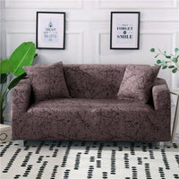 HKM-127955 Geometric Abstract Polyester Sofa Slipcover - Protects Double Seat Sofas, Fits 145-185cm