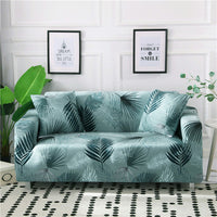 HKM-127955 Geometric Abstract Polyester Sofa Slipcover - Protects Double Seat Sofas, Fits 145-185cm