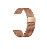 HKM-128083 Stainless Steel Watch Strap in Silver, Black, Gold, and Rose Gold - 38mm/42mm, 22mm/24mm Width, 220mm Length