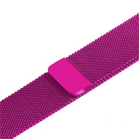 HKM-128083 Stainless Steel Watch Strap in Silver, Black, Gold, and Rose Gold - 38mm/42mm, 22mm/24mm Width, 220mm Length
