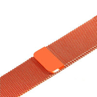 HKM-128083 Stainless Steel Watch Strap in Silver, Black, Gold, and Rose Gold - 38mm/42mm, 22mm/24mm Width, 220mm Length