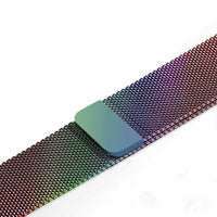 HKM-128083 Stainless Steel Watch Strap in Silver, Black, Gold, and Rose Gold - 38mm/42mm, 22mm/24mm Width, 220mm Length
