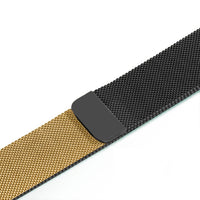HKM-128083 Stainless Steel Watch Strap in Silver, Black, Gold, and Rose Gold - 38mm/42mm, 22mm/24mm Width, 220mm Length