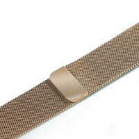 HKM-128083 Stainless Steel Watch Strap in Silver, Black, Gold, and Rose Gold - 38mm/42mm, 22mm/24mm Width, 220mm Length