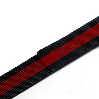 HKM-128083 Stainless Steel Watch Strap in Silver, Black, Gold, and Rose Gold - 38mm/42mm, 22mm/24mm Width, 220mm Length