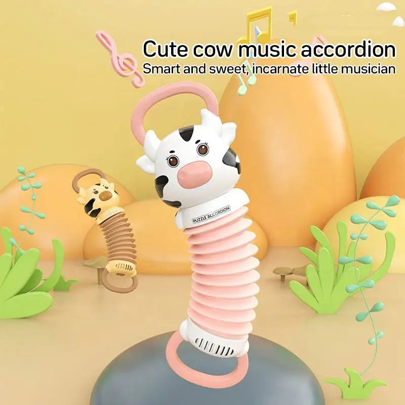 KTX-128147 Accordion Music Toy for Babies and Toddlers - Educational Soft Sensory Instrument for Early Learning 18 Months+