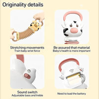 HKM-128147 Accordion Music Toy for Babies and Toddlers - Educational Soft Sensory Instrument for Early Learning 18 Months+