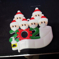HKM-128339 Christmas Tree Pendant - PVC, Available in Multiple Head Configurations (2, 3, 4, 5 Heads)