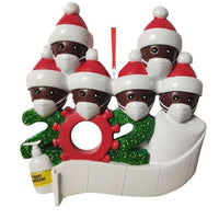 HKM-128339 Christmas Tree Pendant - PVC, Available in Multiple Head Configurations (2, 3, 4, 5 Heads)