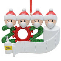 HKM-128339 Christmas Tree Pendant - PVC, Available in Multiple Head Configurations (2, 3, 4, 5 Heads)