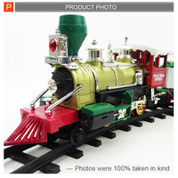HKM-128531 Electric Railway Toy Train Set with Sound and Lights for Ages 2-13 Years
