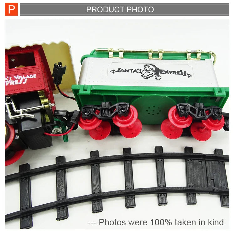 HKM-128531 Electric Railway Toy Train Set with Sound and Lights for Ages 2-13 Years