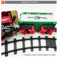 HKM-128531 Electric Railway Toy Train Set with Sound and Lights for Ages 2-13 Years