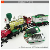 HKM-128531 Electric Railway Toy Train Set with Sound and Lights for Ages 2-13 Years