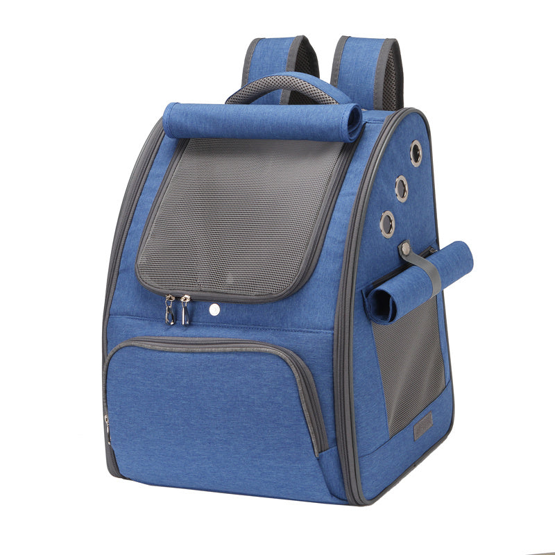 Curated visual reference: Visual Reference: Hkm 128595 Dog Portable Backpack With Ventilation For Small Dogs