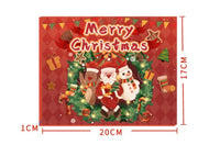 HKM-128851 Christmas Elk Blind Box Bracelet Set for Kids - 24 Grid Design with Red Elk