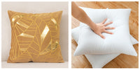 HKM-128851 Dutch Velvet Gilded Pillow Case, 45x45cm, Chemical Fiber, Pillow Core Not Included
