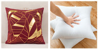 HKM-128851 Dutch Velvet Gilded Pillow Case, 45x45cm, Chemical Fiber, Pillow Core Not Included