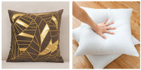 HKM-128851 Dutch Velvet Gilded Pillow Case, 45x45cm, Chemical Fiber, Pillow Core Not Included