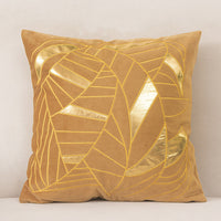 HKM-128851 Dutch Velvet Gilded Pillow Case, 45x45cm, Chemical Fiber, Pillow Core Not Included