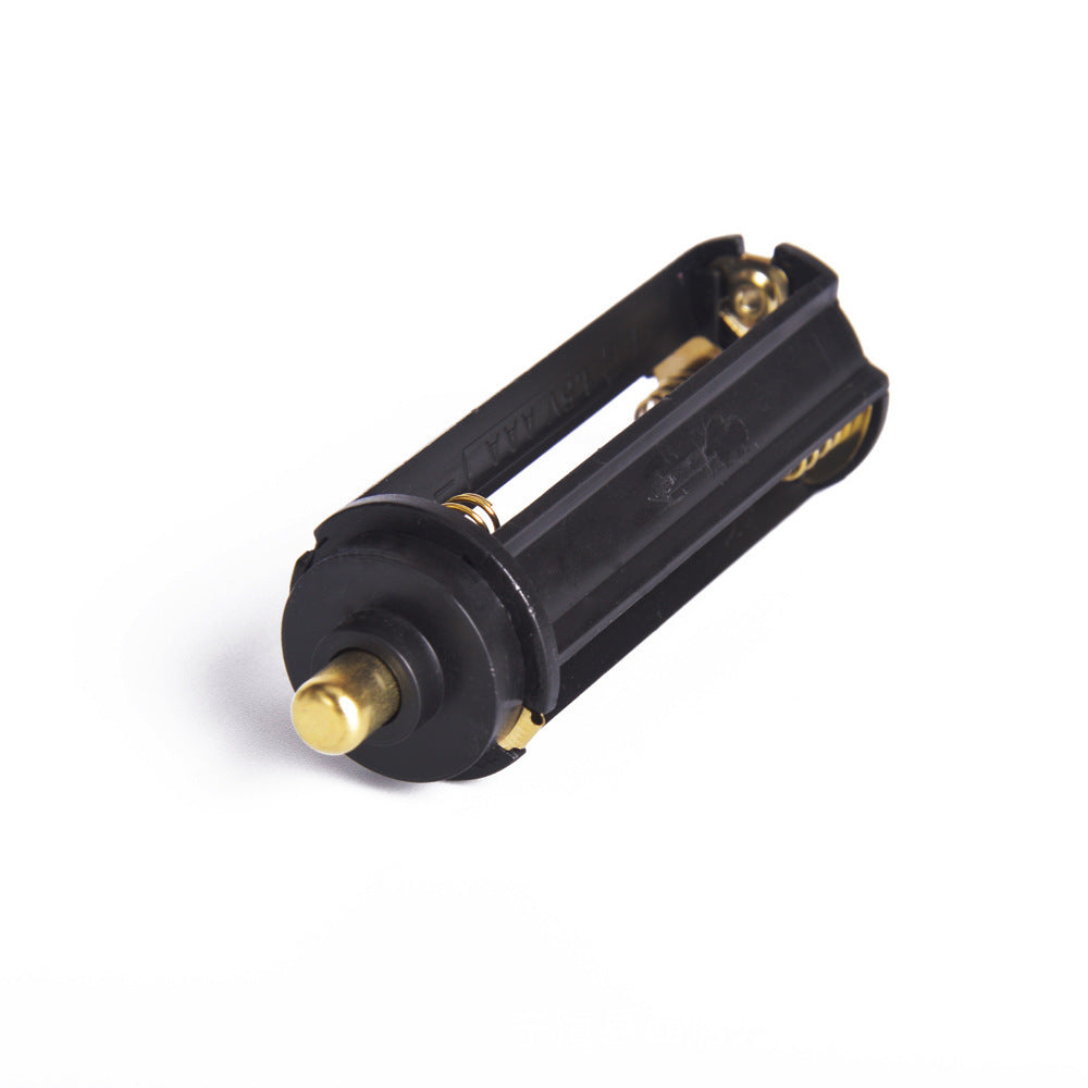 HKM-128915 Three Sections No. 7 Battery Rack - Black ABS Storage Solution, 64mm Length, 21.5mm Diameter