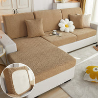 HKM-129043 All-Season Universal Stretch Sofa Cover with Geometric Pattern in Various Colors and Sizes