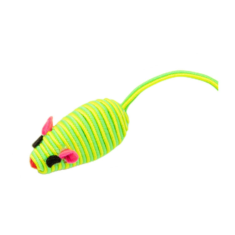 HKM-129171 Pet Cat Toy Color Winding Little Mouse