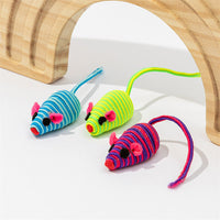 HKM-129171 Pet Cat Toy Color Winding Little Mouse