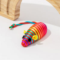 HKM-129171 Pet Cat Toy Color Winding Little Mouse