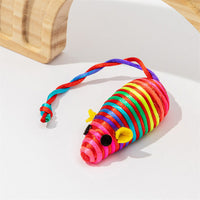 HKM-129171 Pet Cat Toy Color Winding Little Mouse