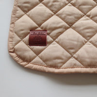 HKM-129747 Cotton Seat Cushion Dog Quilt in Wine Red and Pink Check Prints