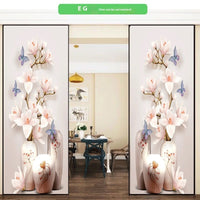 HKM-129811 Frosted Natural Scenery Static Window Film for Showers and Toilets - Various Sizes Available
