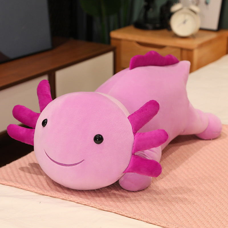 HKM-129875 Plush Doll Throw Pillow – Soft Strip Girl Design in Blue, Purple, Pink, or Green (Height Options: 30cm, 60cm, 90cm)