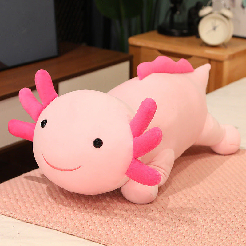 HKM-129875 Plush Doll Throw Pillow – Soft Strip Girl Design in Blue, Purple, Pink, or Green (Height Options: 30cm, 60cm, 90cm)