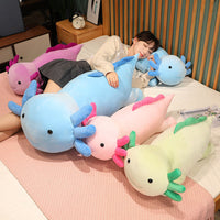 HKM-129875 Plush Doll Throw Pillow – Soft Strip Girl Design in Blue, Purple, Pink, or Green (Height Options: 30cm, 60cm, 90cm)