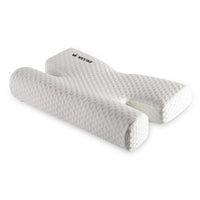 HKM-130003 Bamboo Charcoal Memory Foam Beauty Pillow for Side Sleepers, Wrinkle-Reducing Design, 58x36x9cm