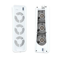 HKM-130067 Cooling Fan for PS5 Console - USB Powered Heat Dissipation Accessory, 25 x 7.2 x 3.5 cm, ABS Material