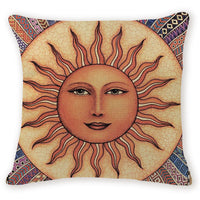 HKM-130259 Cotton Linen Rectangular Yoga Pillowcase with PP Cotton Filling - 45x45cm