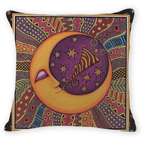 HKM-130259 Cotton Linen Rectangular Yoga Pillowcase with PP Cotton Filling - 45x45cm
