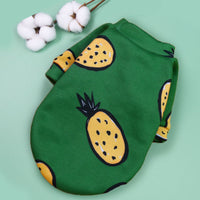 HKM-130387 Multicolor Plus Velvet Two-Legged Cartoon Dog Sweater for Small to Extra Large Pets