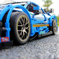 HKM-130451 DIY Remote-Controlled Racing Car Building Blocks Set - 1989 Pieces, 1:8 Scale Model Toy for Ages 14+