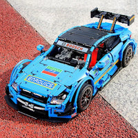 HKM-130451 DIY Remote-Controlled Racing Car Building Blocks Set - 1989 Pieces, 1:8 Scale Model Toy for Ages 14+